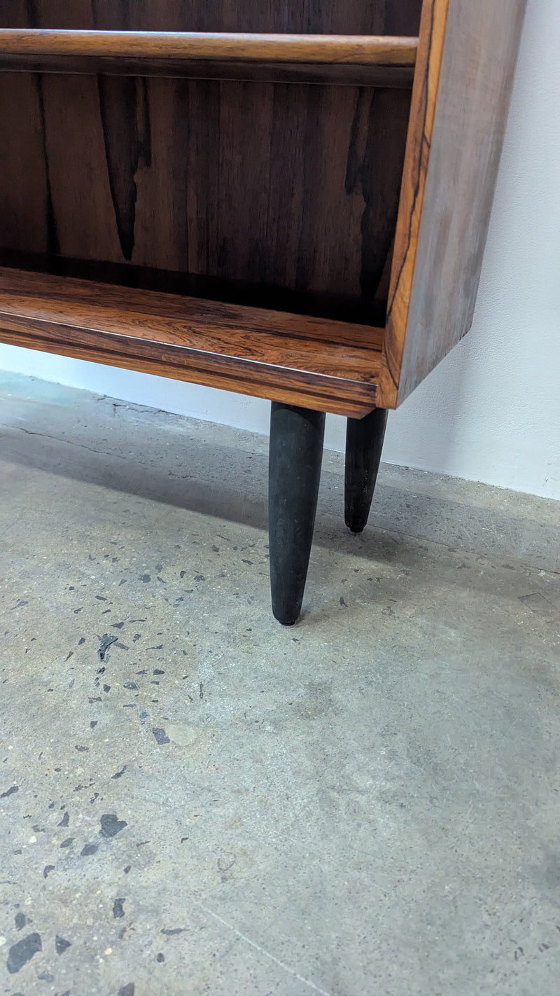 Vintage 1960s bookshelf bookcase adjustable shelves rosewood restored