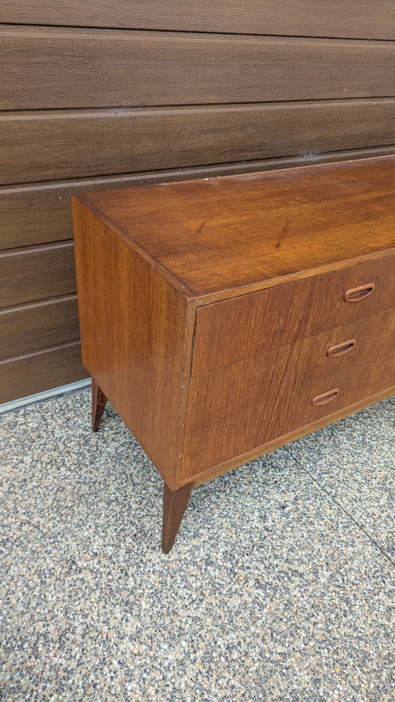 Parker style sideboard lowboy dresser mid century teak 1960s