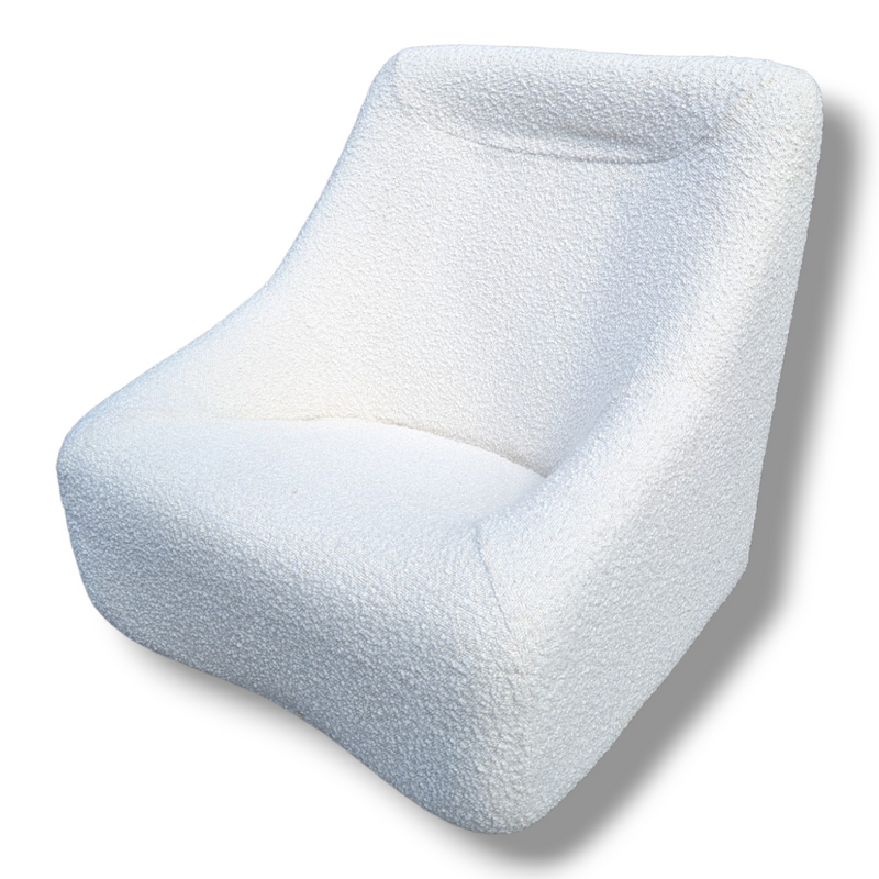 Pre order - Authentic Featherston Uniroyal Numero 1V IV highback armchair Warwick boucle white