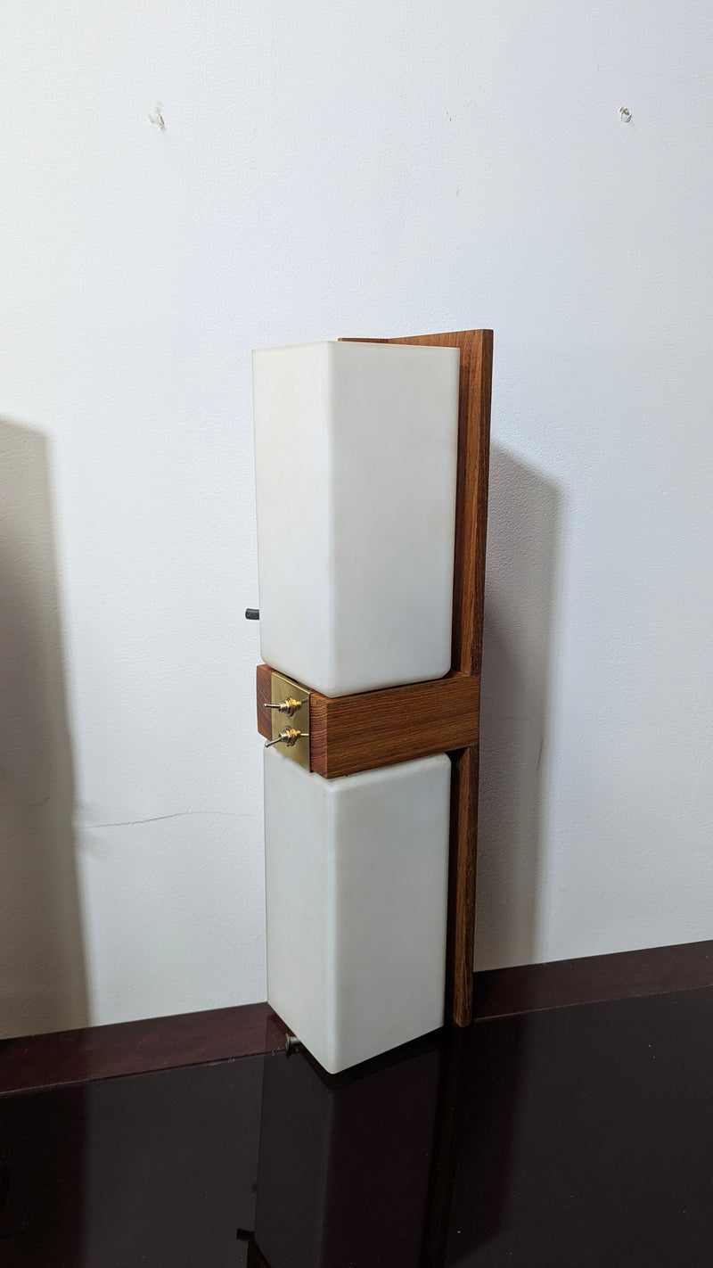 Wall sconces mid century original restored 1960s