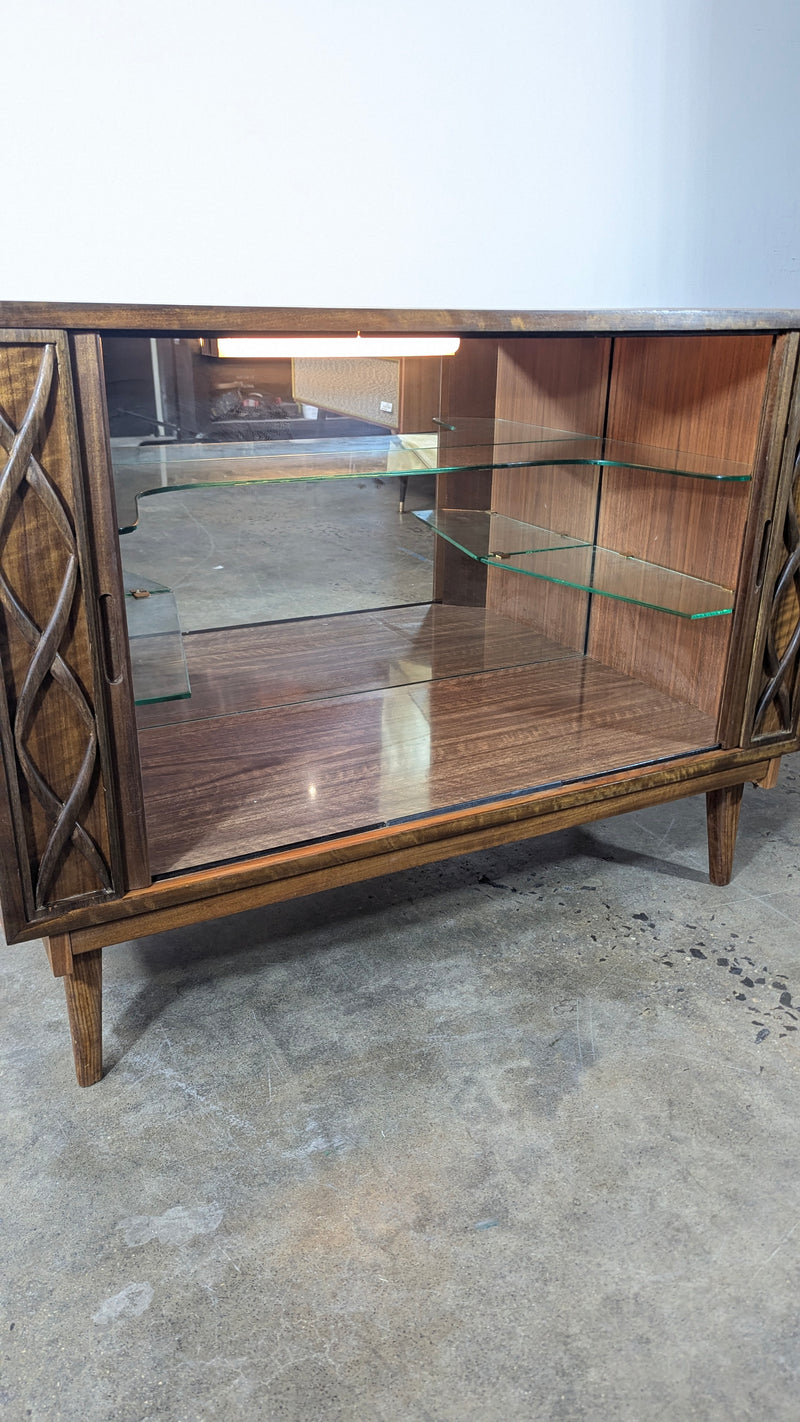 Rudowski genuine bespoke small sideboard bar cabinet MCM