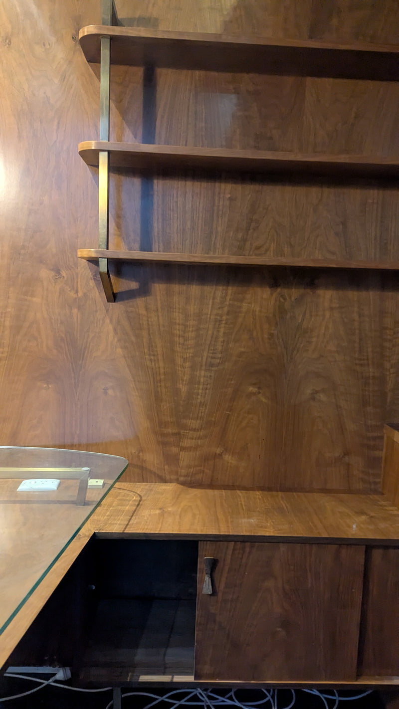 Rudowski MCM desk wall corner unit turntable radio sideboard 1965 bespoke rare