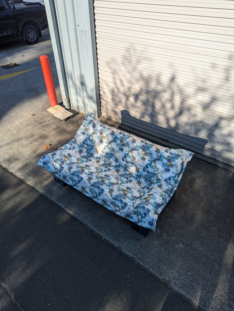 Vitafoam Mid century couch 1980s restored