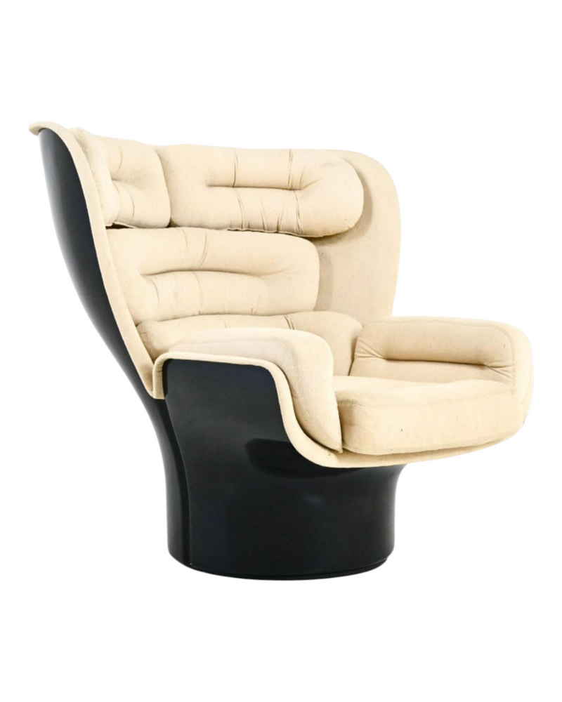 Original Space Age Mid century Joe Colombo Elda armchair
