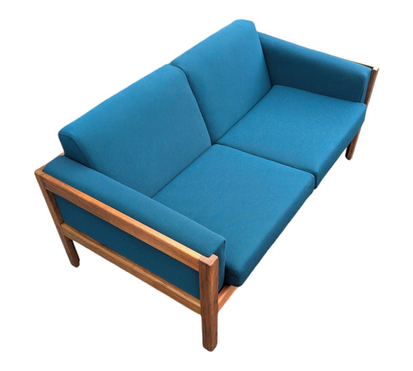 Two seater couch mid century in the style of Afra & Tobia Scarpa 'Bastiano'