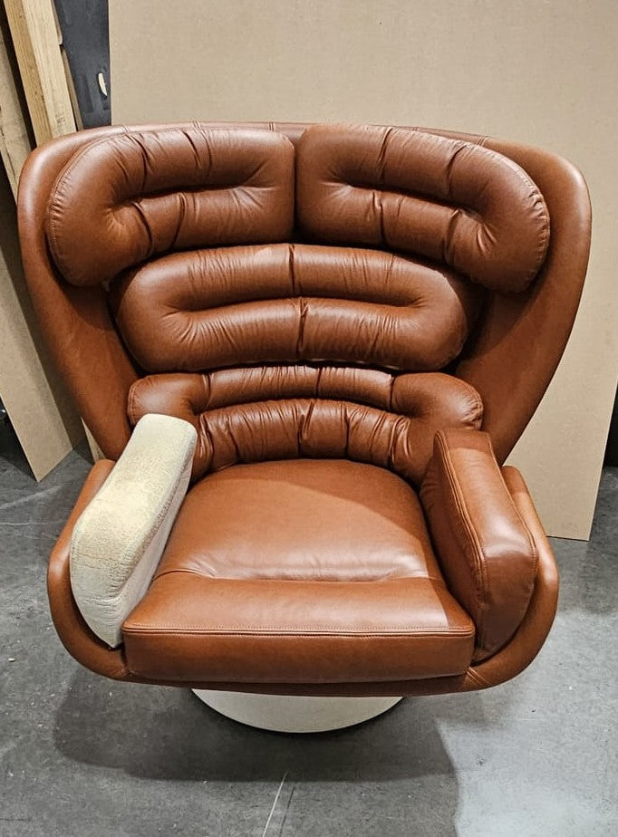 Restoration of original Joe Colombo armchair