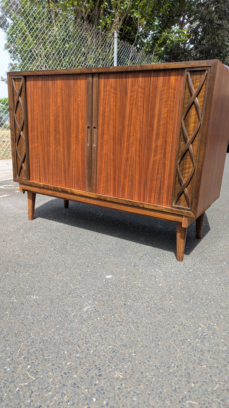 Rudowski genuine bespoke small sideboard bar cabinet MCM