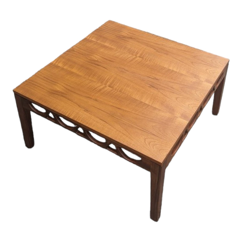 Original Avalon coffee table fully restored teak square large