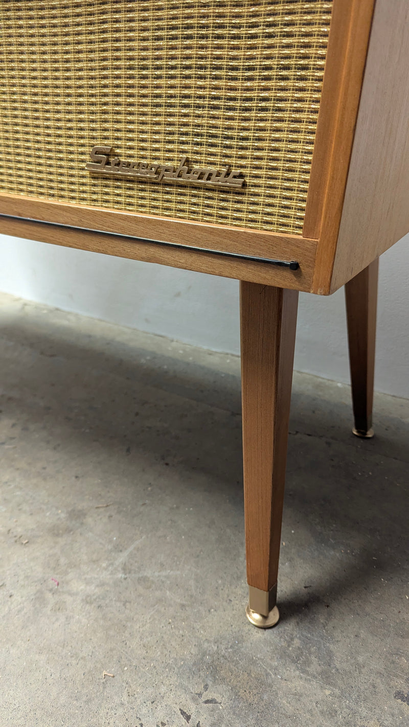 HG Palmer Radiogram mid century restored stereophonic model