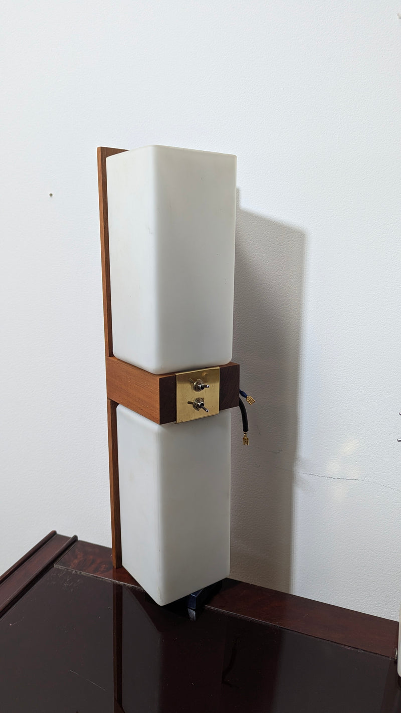 Wall sconces mid century original restored 1960s