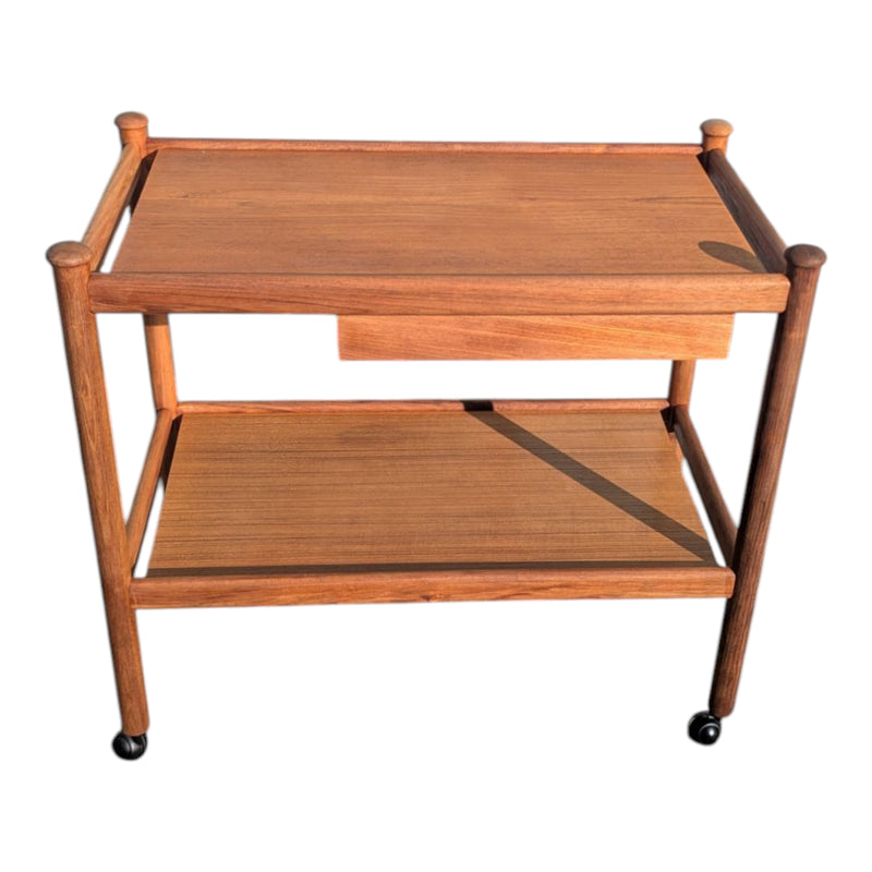Authentic Genuine Bar Tea Trolley Parker 1960s MCM furniture