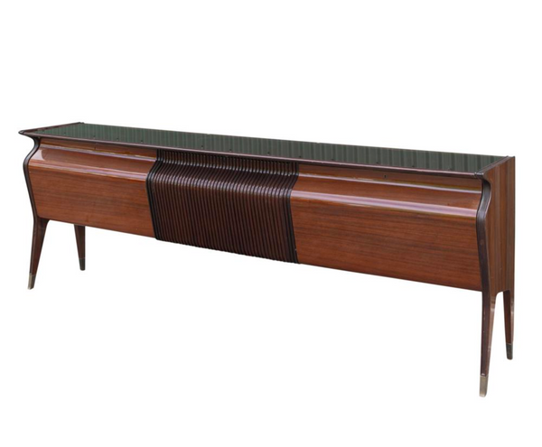 Osvaldo Borsani Rosewood Italian 1950s mid century sideboard hall table dresser
