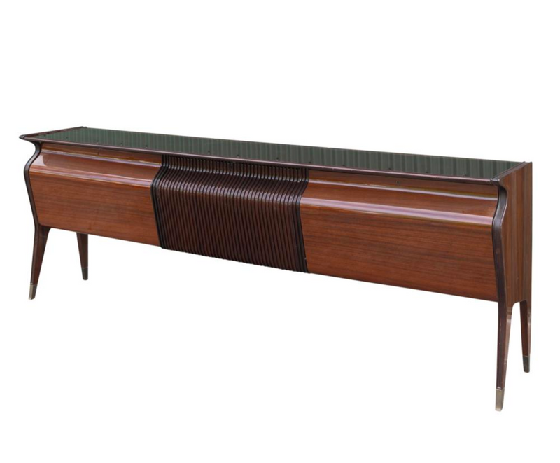Osvaldo Borsani Rosewood Italian 1950s mid century sideboard hall table dresser