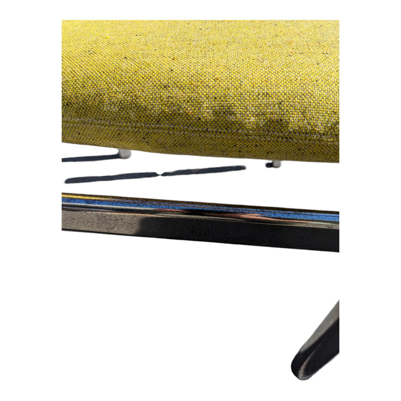 Yellow post modern office armchair occasional chairs by Sebel