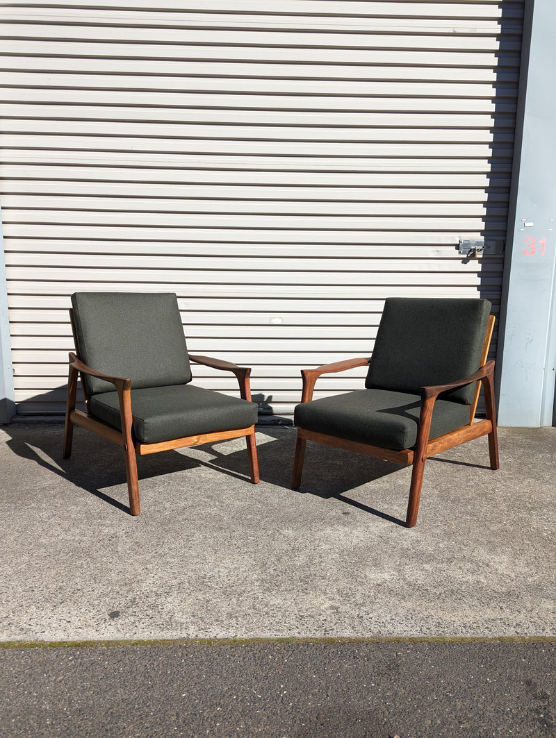 Restoration Danish Deluxe Inga Armchairs