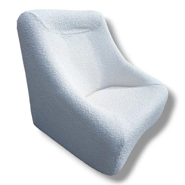 Pre order - Authentic Featherston Uniroyal Numero 1V IV highback armchair Warwick boucle white
