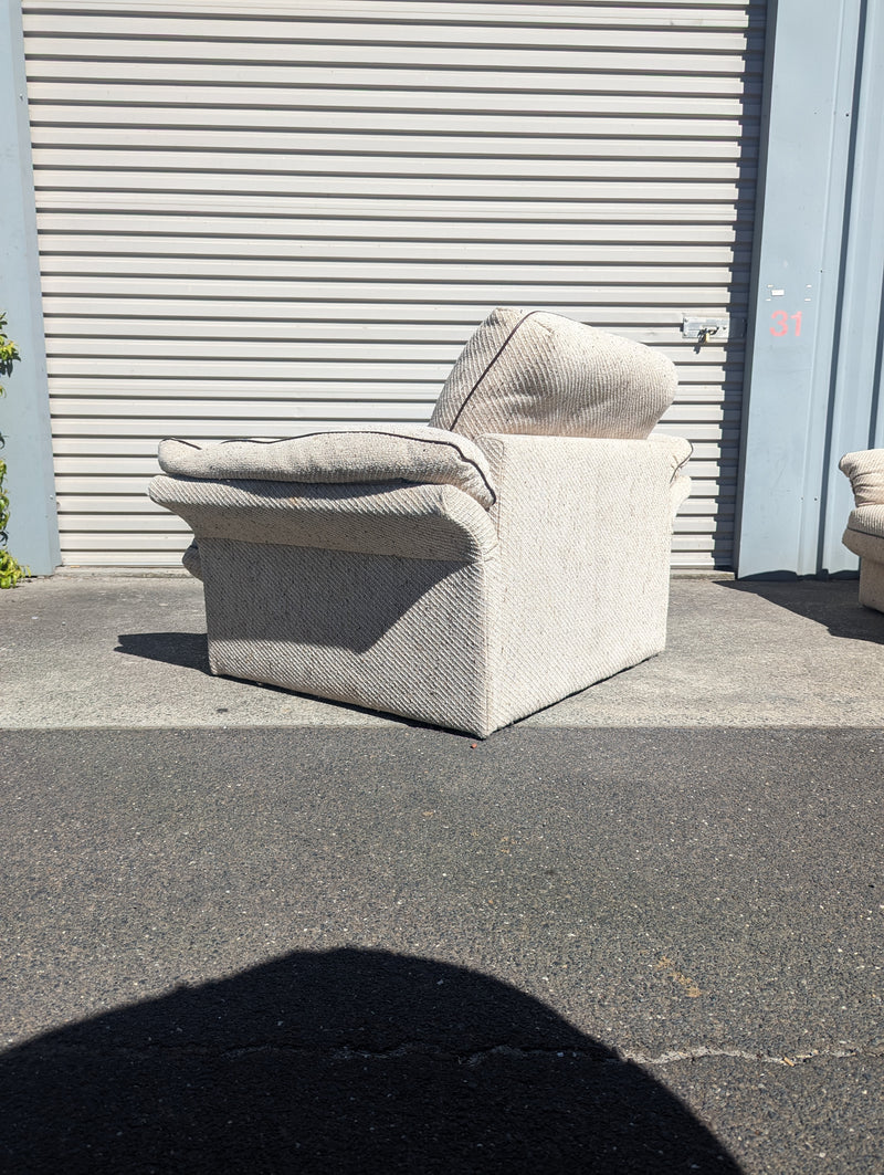 Post modern armchairs pair by Newstyle for Design Warehouse circa 88-90s