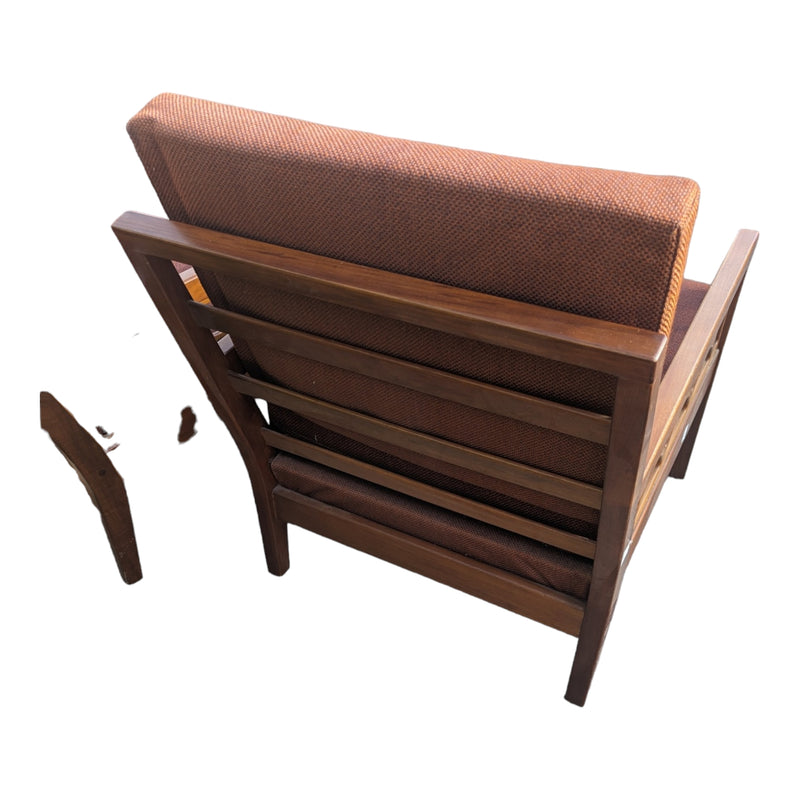 Avalon furniture 5 piece teak lounge suite MCM 1960s