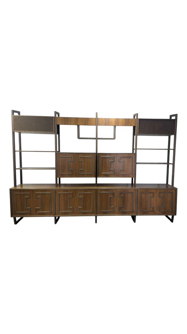 Pre order - Authentic Rudowski sideboard shelving wall entertainment unit 3.5m