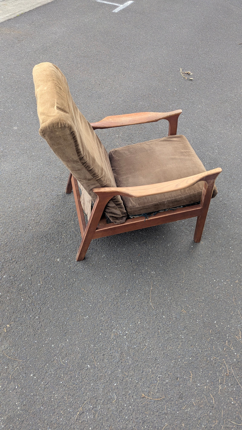 Restoration of mid century chair spring