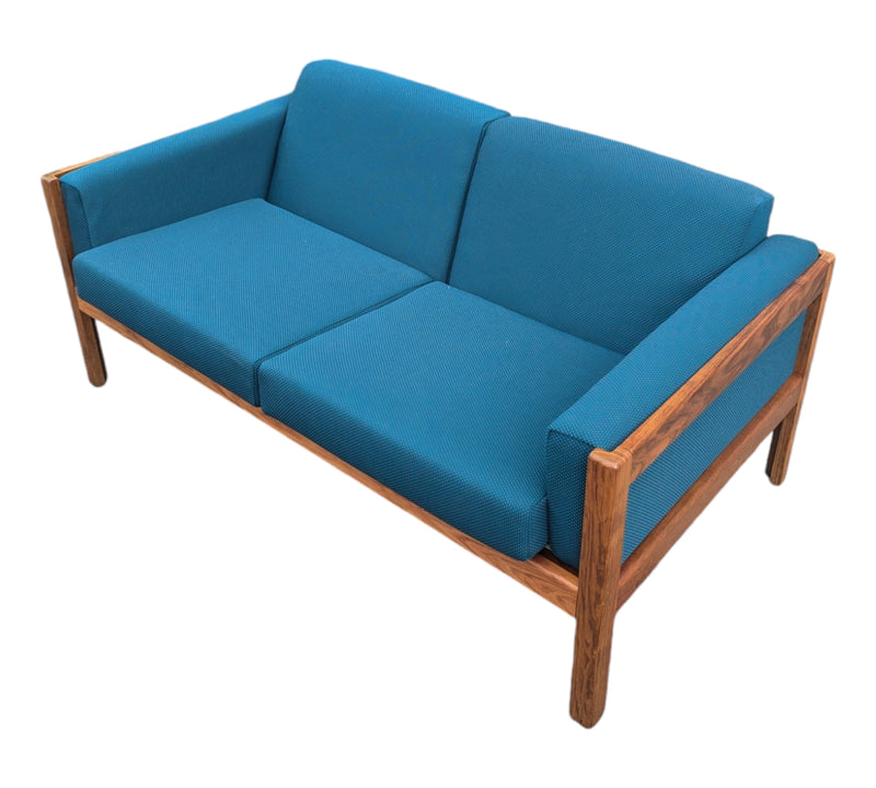 Two seater couch mid century in the style of Afra & Tobia Scarpa 'Bastiano'
