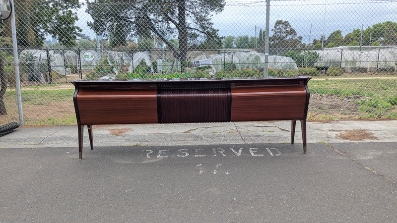 Osvaldo Borsani Rosewood Italian 1950s mid century sideboard hall table dresser