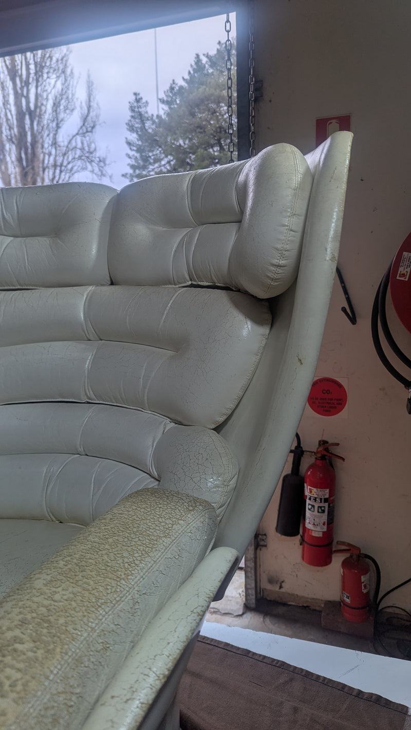 Restoration of original Joe Colombo armchair