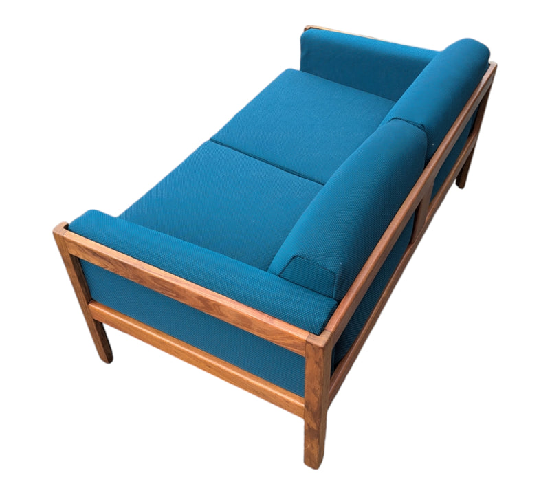 Two seater couch mid century in the style of Afra & Tobia Scarpa 'Bastiano'