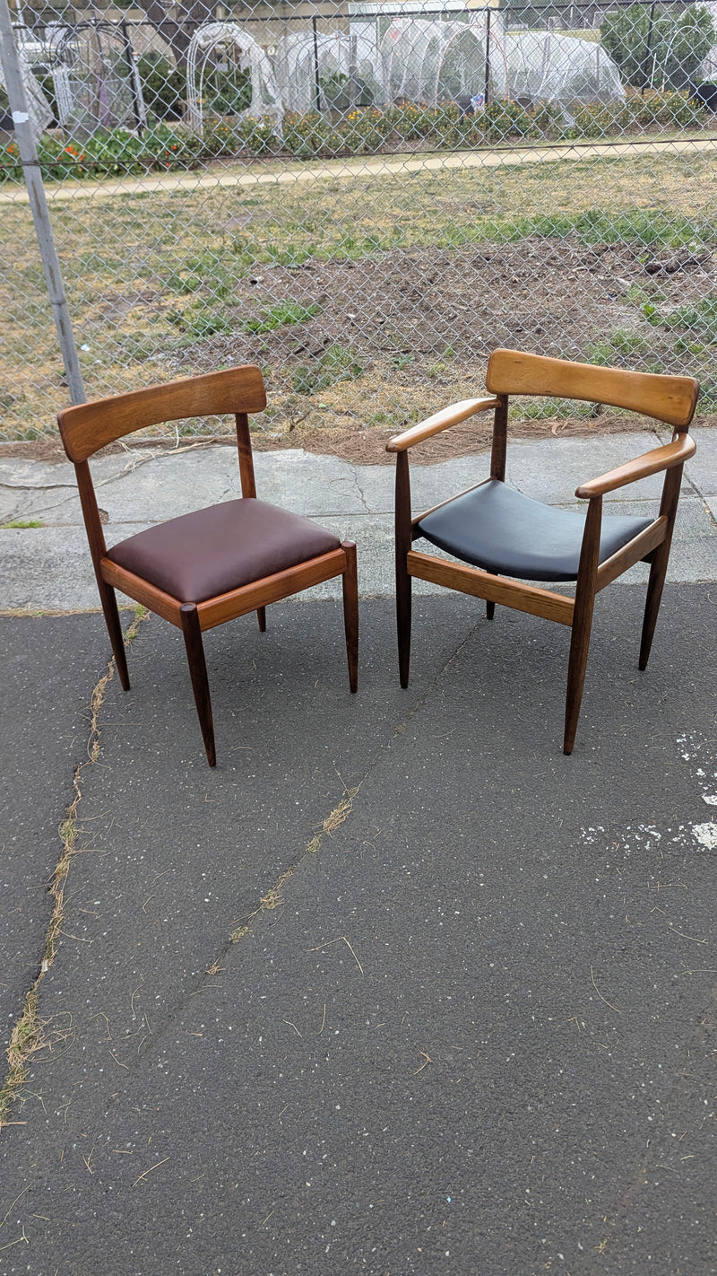 Pre order - Parker style dining chairs set of 6 or 8 with original Parker carvers matching