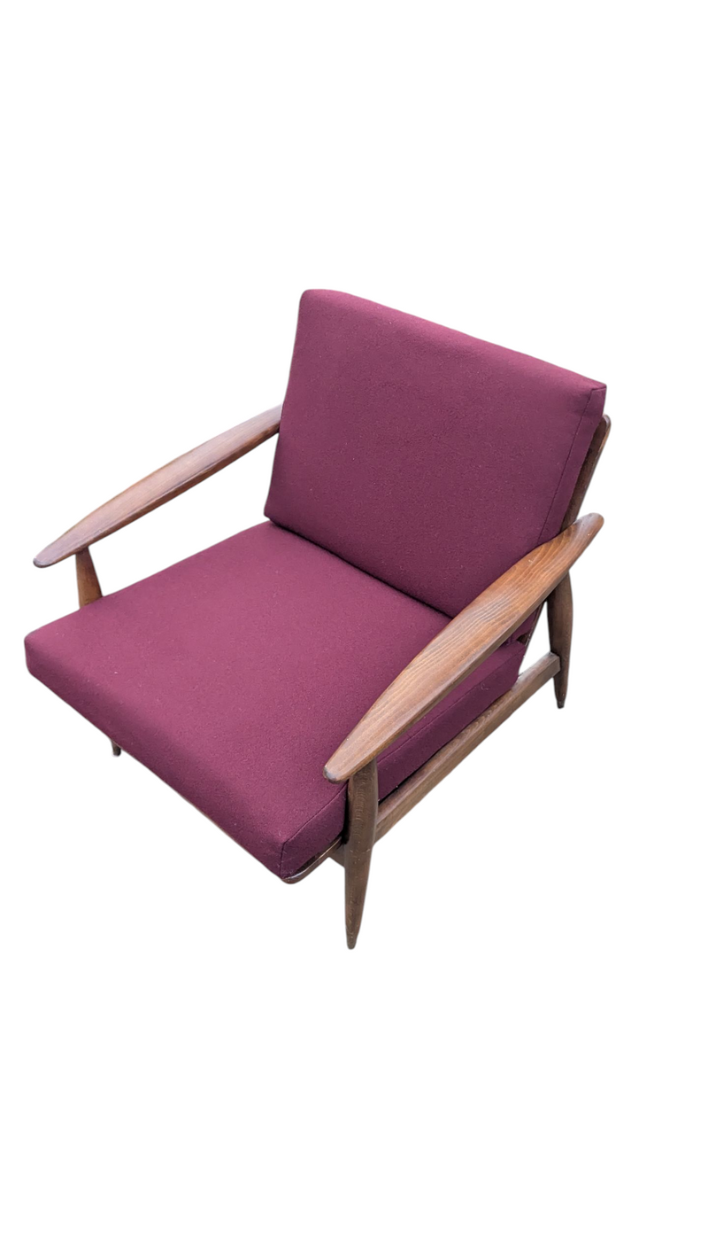 Restoration of mid century armchair made in Japan