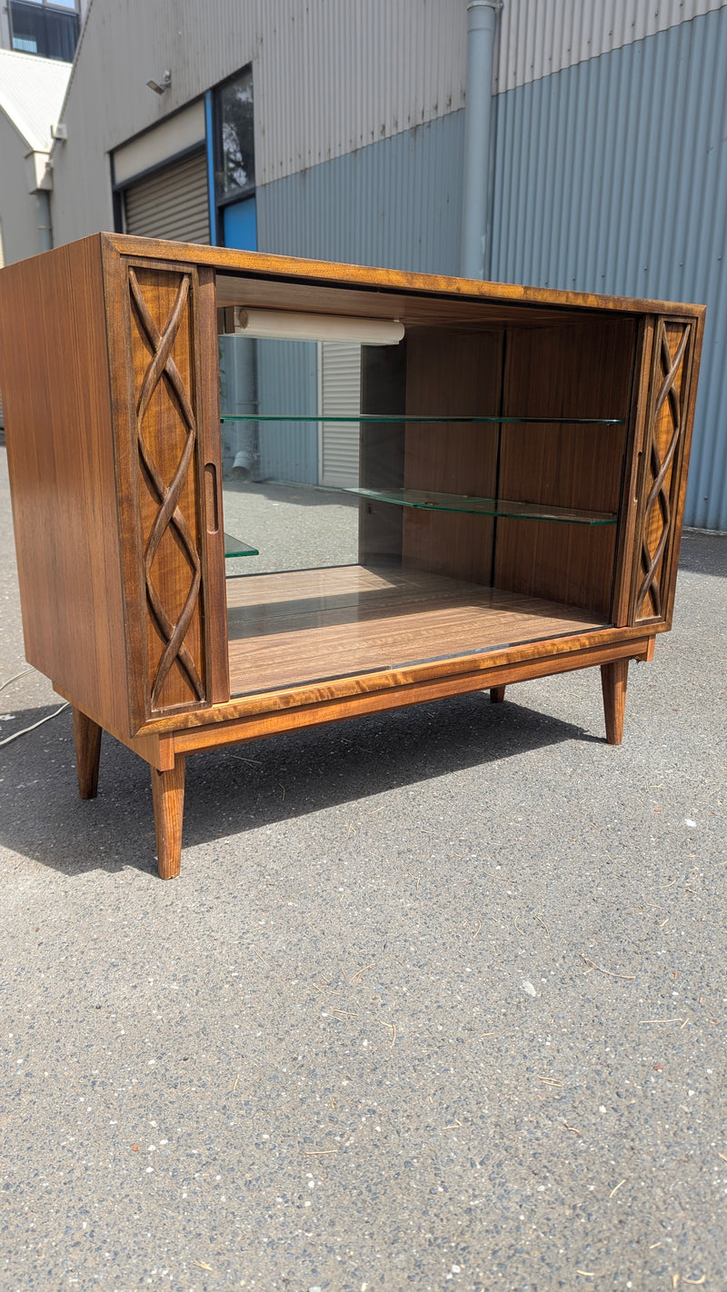 Rudowski genuine bespoke small sideboard bar cabinet MCM