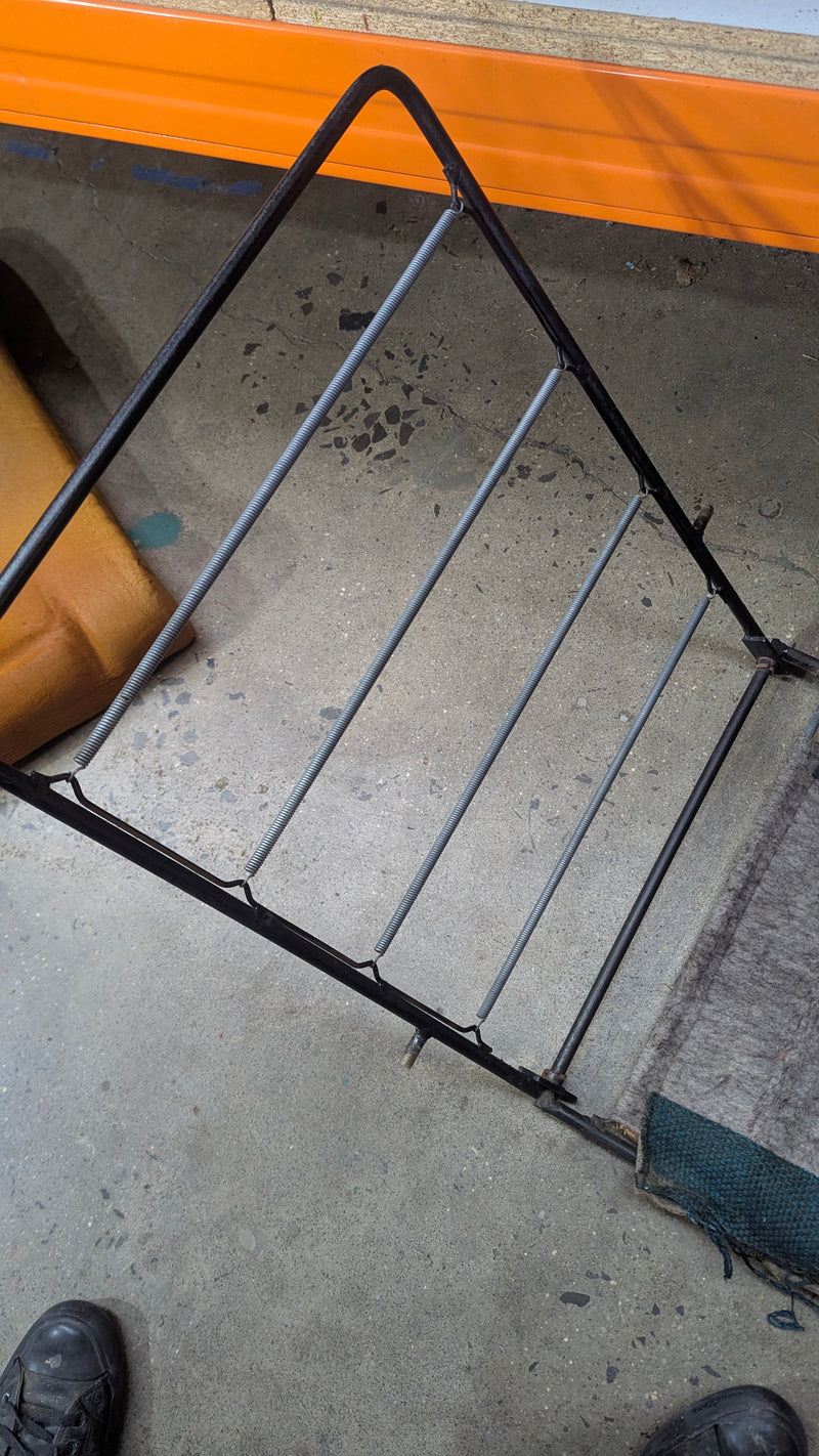 Restoration of mid century chair spring