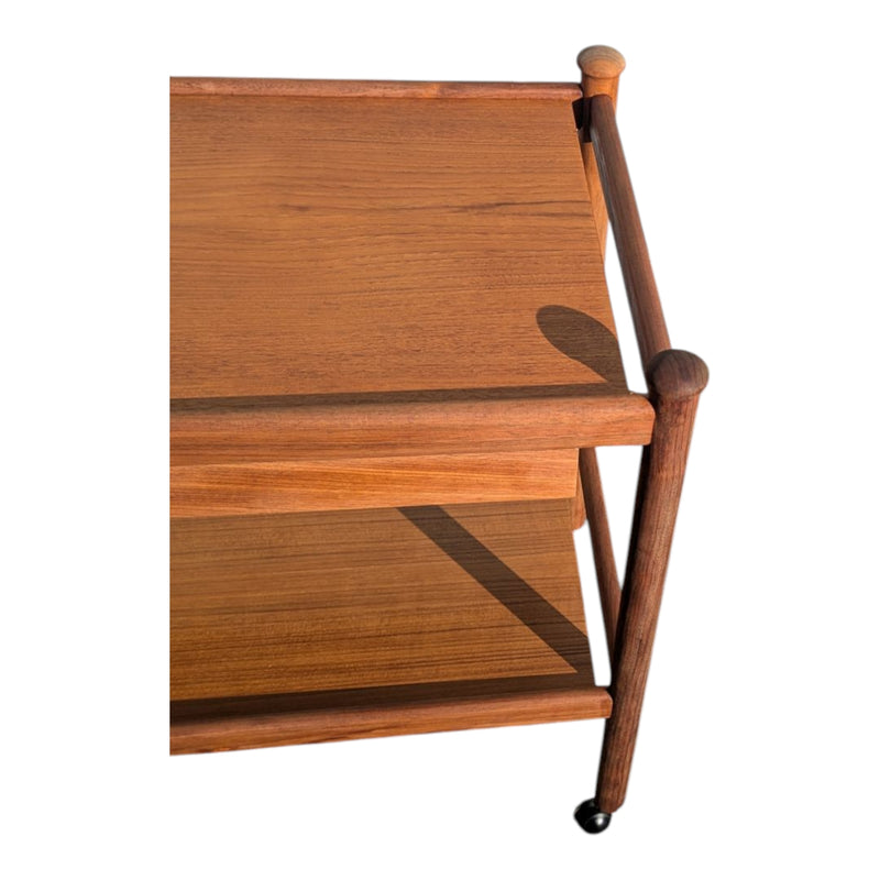 Authentic Genuine Bar Tea Trolley Parker 1960s MCM furniture