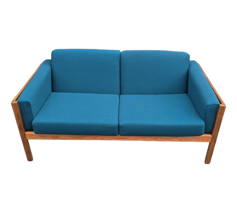Two seater couch mid century in the style of Afra & Tobia Scarpa 'Bastiano'