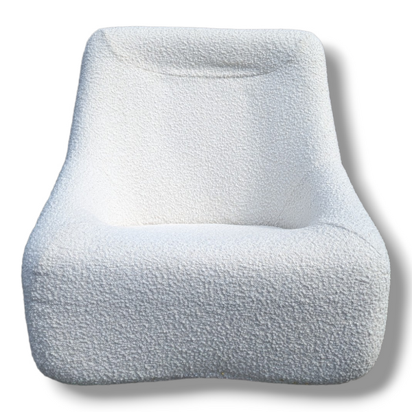 Pre order - Authentic Featherston Uniroyal Numero 1V IV highback armchair Warwick boucle white