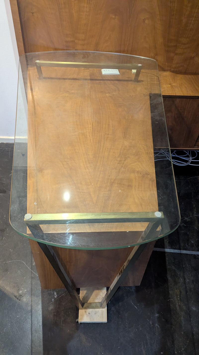 Rudowski MCM desk wall corner unit turntable radio sideboard 1965 bespoke rare