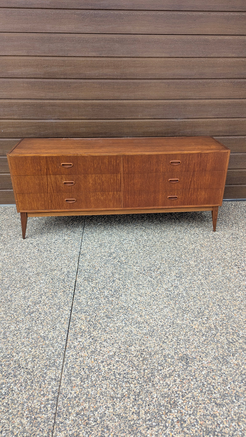Parker style sideboard lowboy dresser mid century teak 1960s