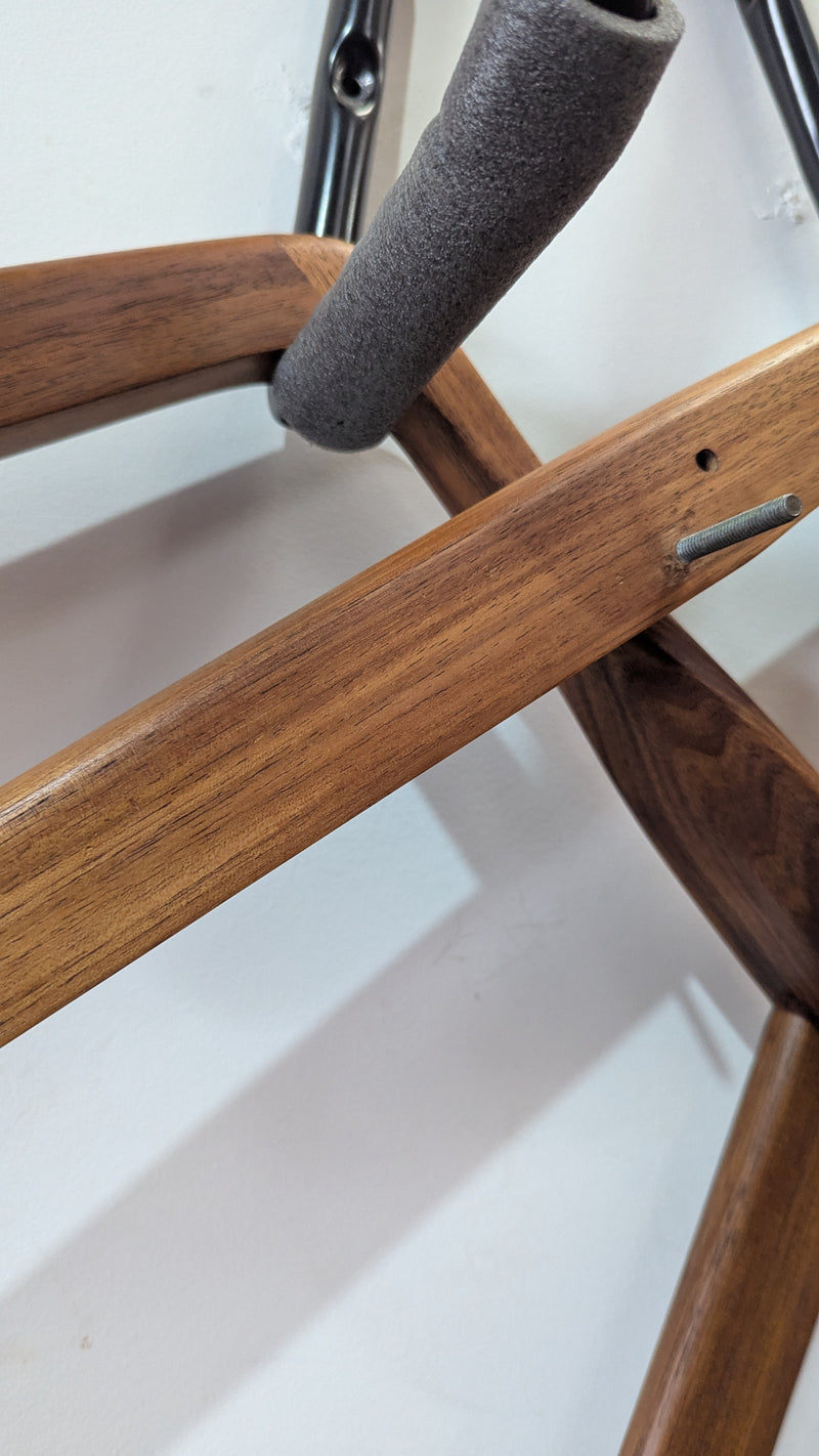 Original Danish Deluxe Noga two matching armchairs MCM restored