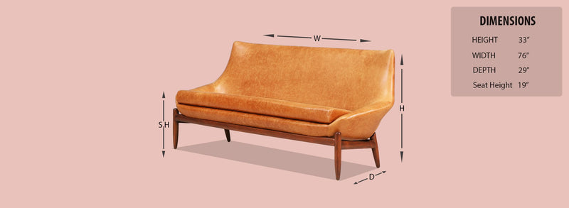 Pre - order Danish Deluxe Anita 3 seater couch