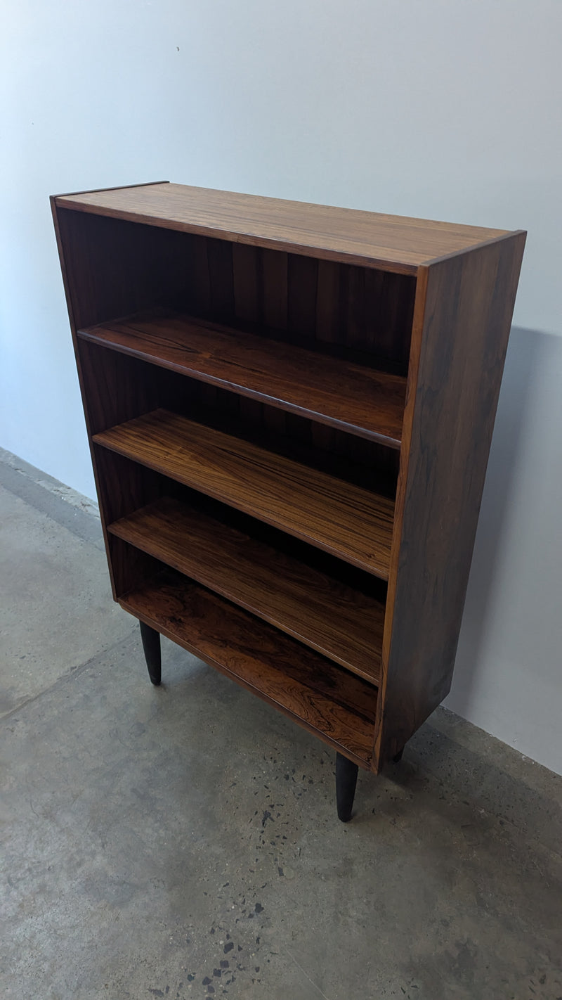 Vintage 1960s bookshelf bookcase adjustable shelves rosewood restored