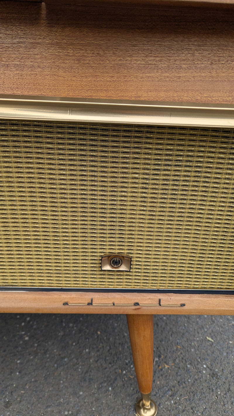 AWA radiola model Radiogram mid century restored