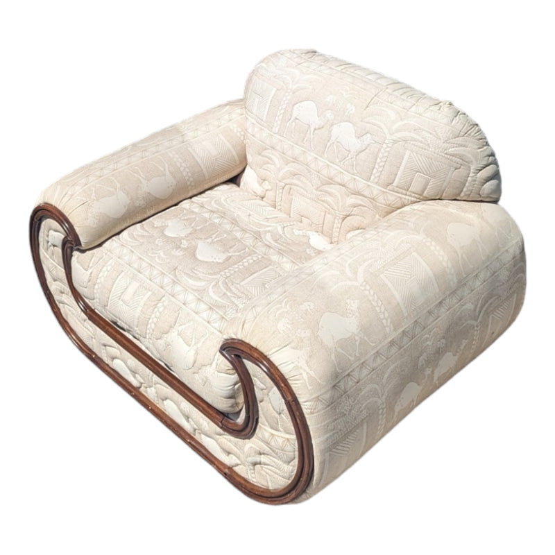 Pre order - Vivai del sud club chair Hollywood regency