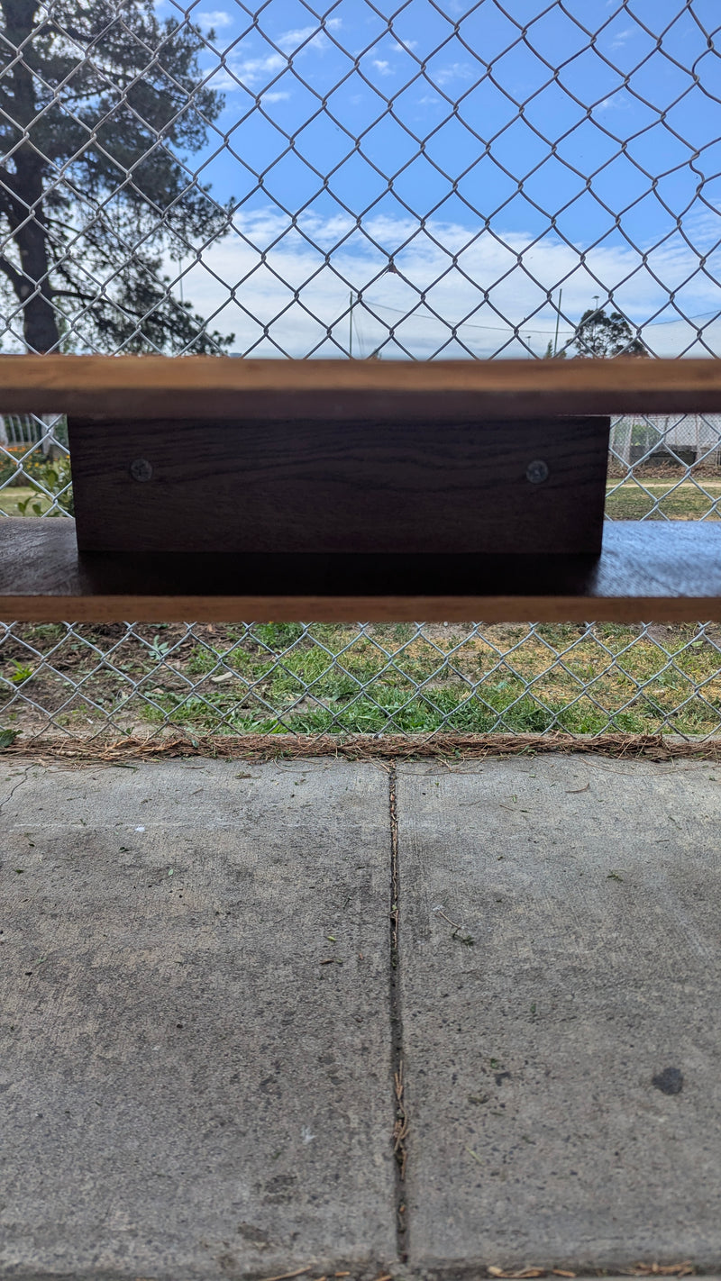 Vintage Ikea Stockholm coffee table oak refinished restored