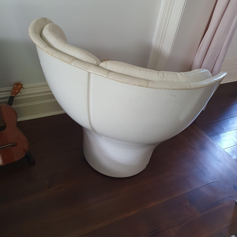 Restoration of original Joe Colombo armchair