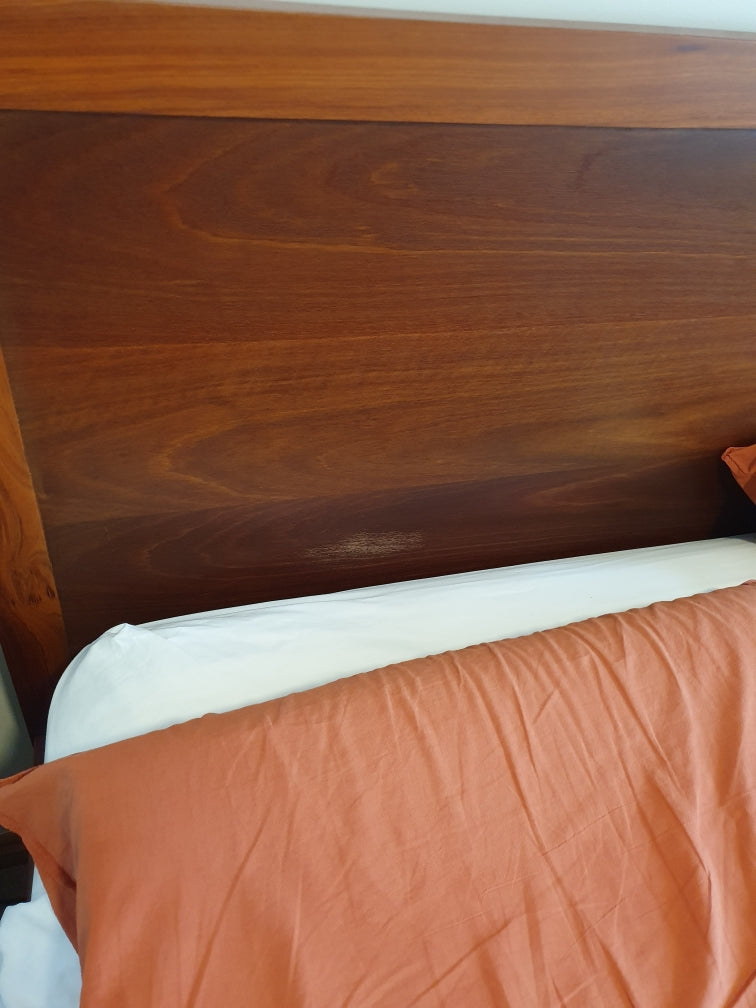 Restoration of chest of drawers bedhead