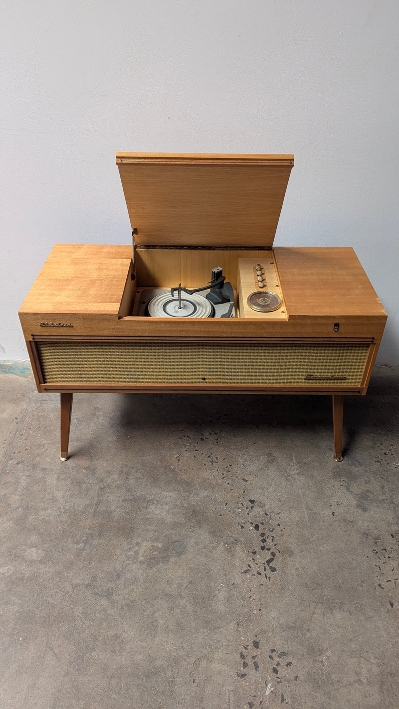 HG Palmer Radiogram mid century restored stereophonic model