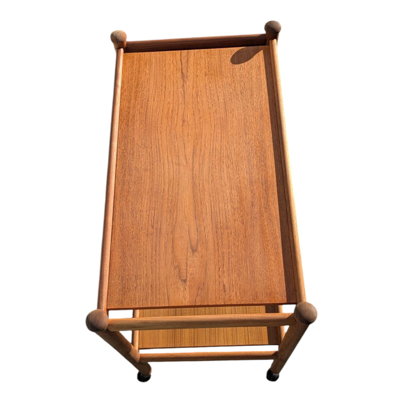 Authentic Genuine Bar Tea Trolley Parker 1960s MCM furniture