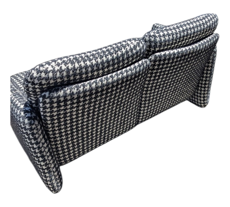 Two seater couch b&b Italia style mid century