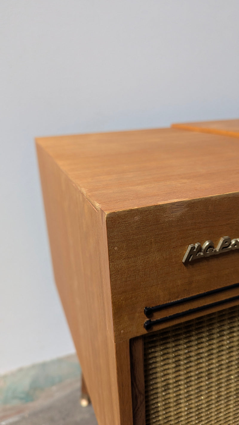 HG Palmer Radiogram mid century restored stereophonic model