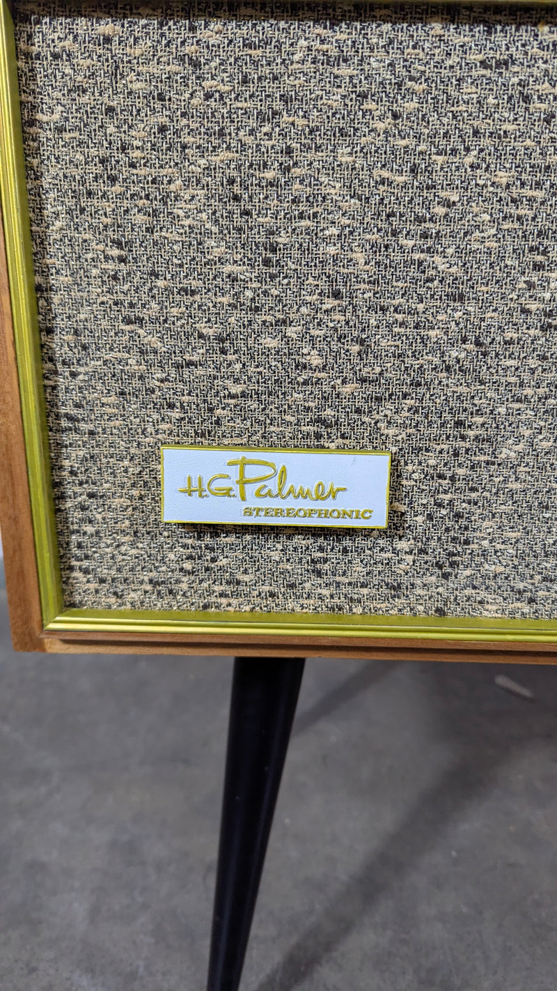 HG Palmer Radiogram mid century restored